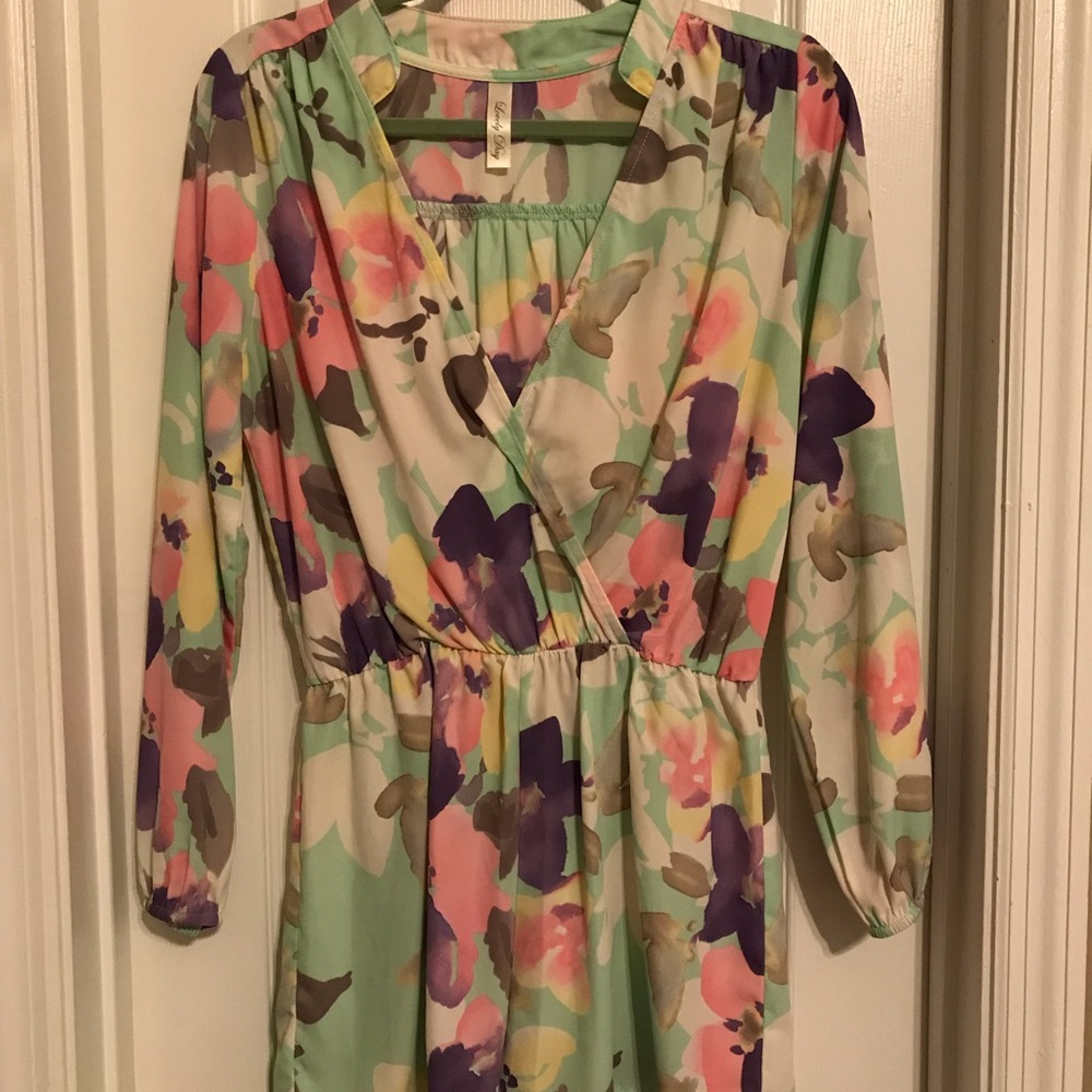 Long sleeve romper
